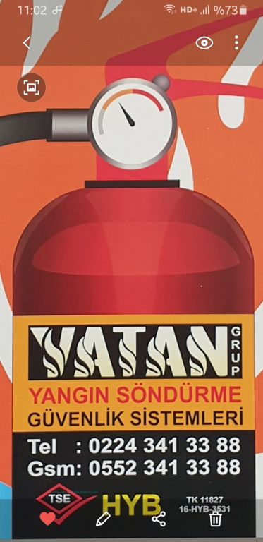 VATAN GRUP YANGIN S�ND�RME Cihazlar� ve Sistemleri