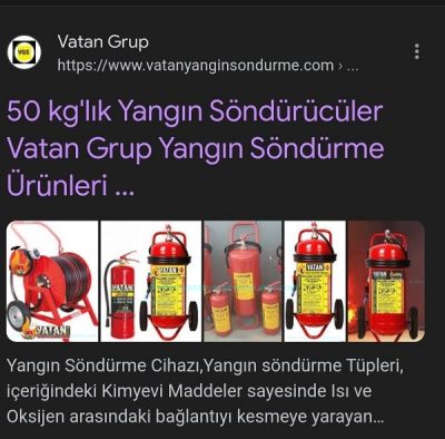 VATAN GRUP YANGIN S�ND�RME Cihazlar� ve Sistemleri