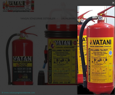 VATAN GRUP YANGIN S�ND�RME Cihazlar� ve Sistemleri