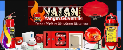 6 kg ABC/KKT Tozlu Tavan Tipi Otomatik Sprinkler Ba�l�kl� Yang�n T�p�