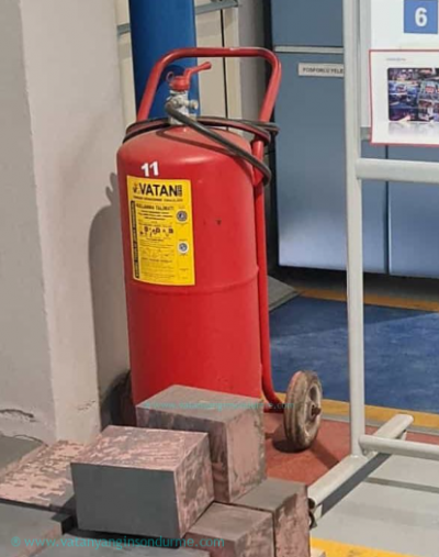 50 Lt Tekerlekli K�p�kl� Yang�n S�nd�rme Cihaz�