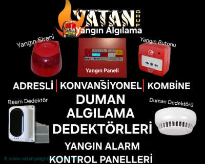 Bursa Yang�n Alarm ve Alg�lama Paneli �e�itleri
