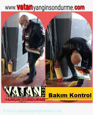 Bursa Yang�n T�p� Dolumu, Bak�m� ve Periyodik Kontrol�