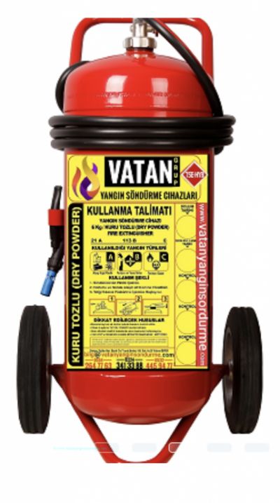 Arabal� ve Tekerlekli Yang�n T�p� �e�itleri | 25 KG ve 50 KG Sipari� Merkezi